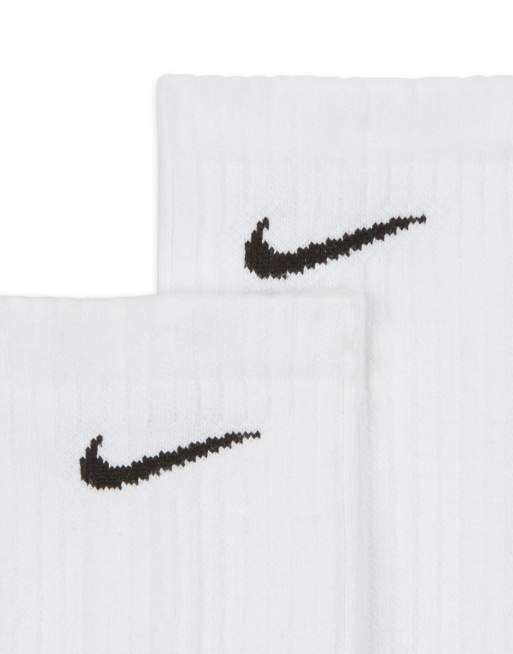 Nike Training – Everyday Cushioned – 3er-Pack Crew-Socken in Weiß, 2 von 4