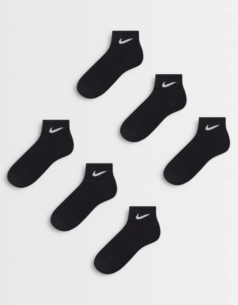 Nike Training - Everyday Cushioned - Confezione da 6 paia di calzini neri ammortizzati - view 1