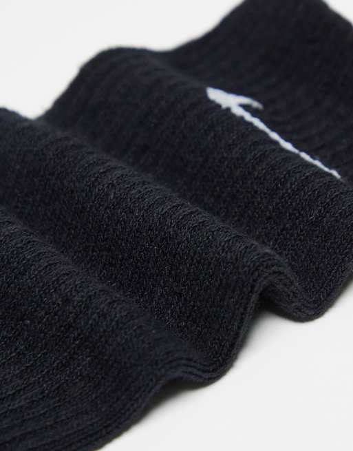 Nike Training Everyday Cushioned Plus 6 pack crew socks in black, 2 of 4