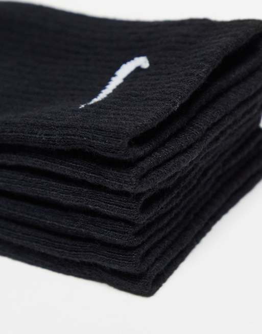 Nike Training Everyday Cushioned Plus 6 pack crew socks in black, 4 of 4
