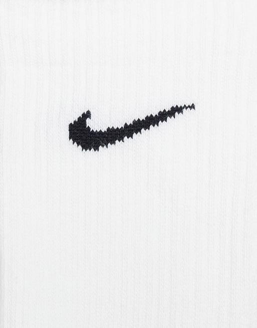 Nike Training Everyday Cushioned Plus 6 pack crew socks in white, 2 of 4