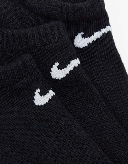 Nike trainer socks black best sale