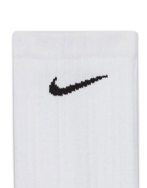 Nike Training - Everyday Cushioned - Set van 3 paar sportsokken in wit, grijs en zwart, 3 van 4