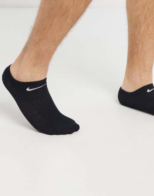Nike Training Everyday Lightweight Confezione da 3 paia di fantasmini leggeri neri ASOS