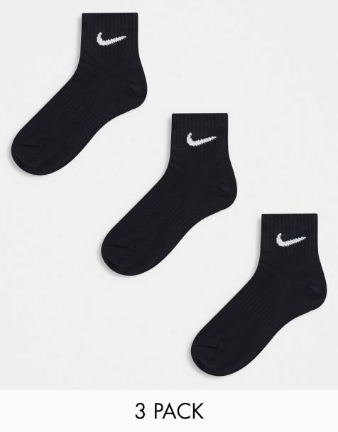 Nike Training – Everyday Lightweight – Zestaw 3 par czarnych skarpetek do kostki - view 1