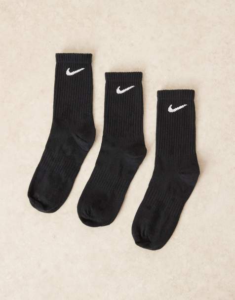 Nike Training - Everyday - Pakke med 3 par lette sportssokker i sort - view 1