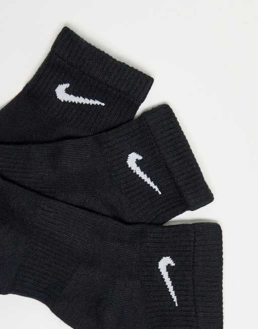 Nike Men's Everyday Plus Cushion Training Low Cut Socks 6 Pack