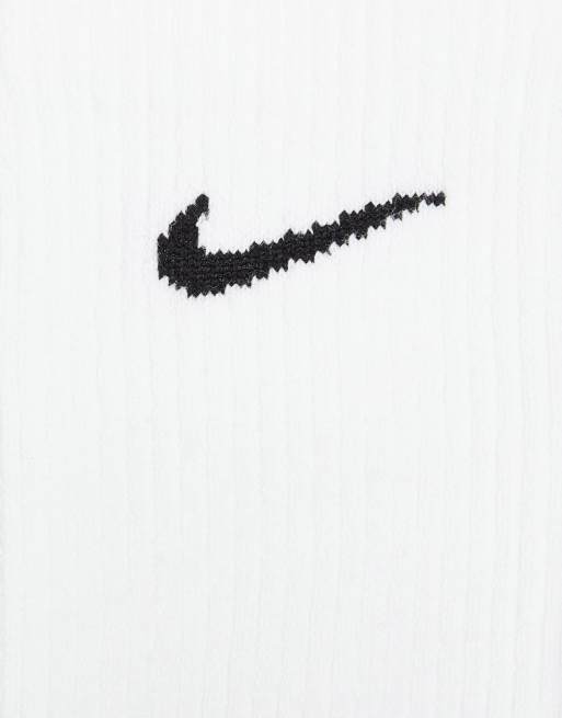 Nike Training Everyday Cushioned Plus 3 pack crew socks in white