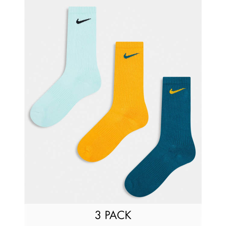 Nike Training Everyday Plus Cushioned 6 pack unisex socks in multi