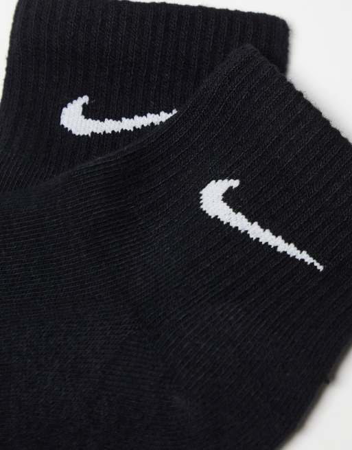 Nike Training Everyday Plus Cushioned 6 pack ankle socks in black, 2 of 4
