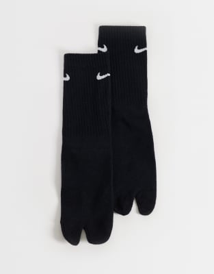 Everyday Rift - Chaussettes à bout fendu - Noir L