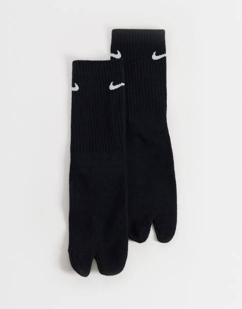 Nike Training – Everyday Rift – Svarta sportstrumpor med delad tå - view 1