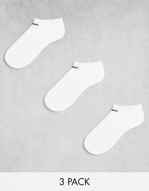 Nike Training – Everyday – Vita, korta och lätta strumpor, 3-pack - view 1