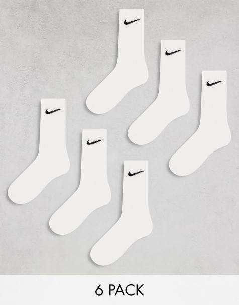 Nike Training – Everyday – Zestaw 6 par białych skarpetek z amortyzacją - view 1