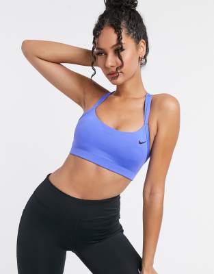 Nike Training favourites bra in purple 