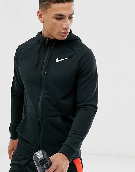 Nike Training fleece hoodie in black | ASOS