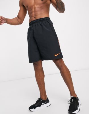 nike training flex 2.0 shorts in black