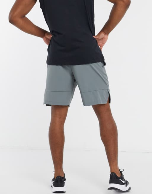 Nike Training flex woven shorts in gray ASOS
