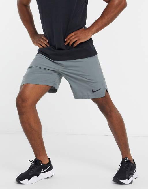 Nike Training flex 3.0 woven shorts in gray ASOS