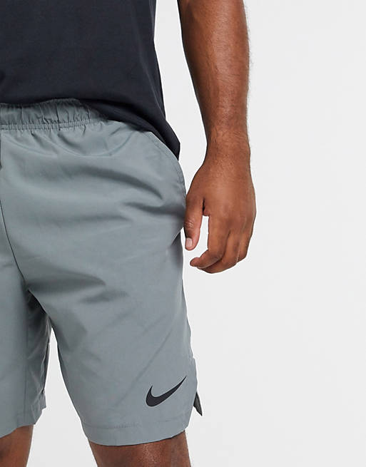 enseñar paquete Reportero Nike Training Flex 3.0 woven shorts in grey | ASOS