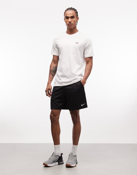 Nike Training – Flex – Czarne szorty o długości 7 cali z logo - view 1