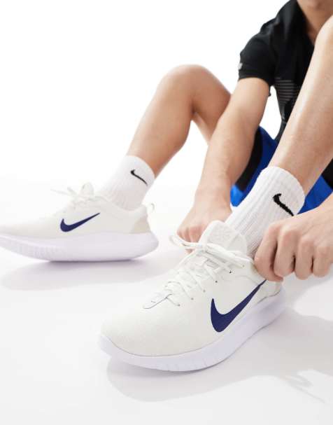 Nike Training – Flex Experience RN 12 – Buty sportowe w kolorze złamanej bieli - view 1