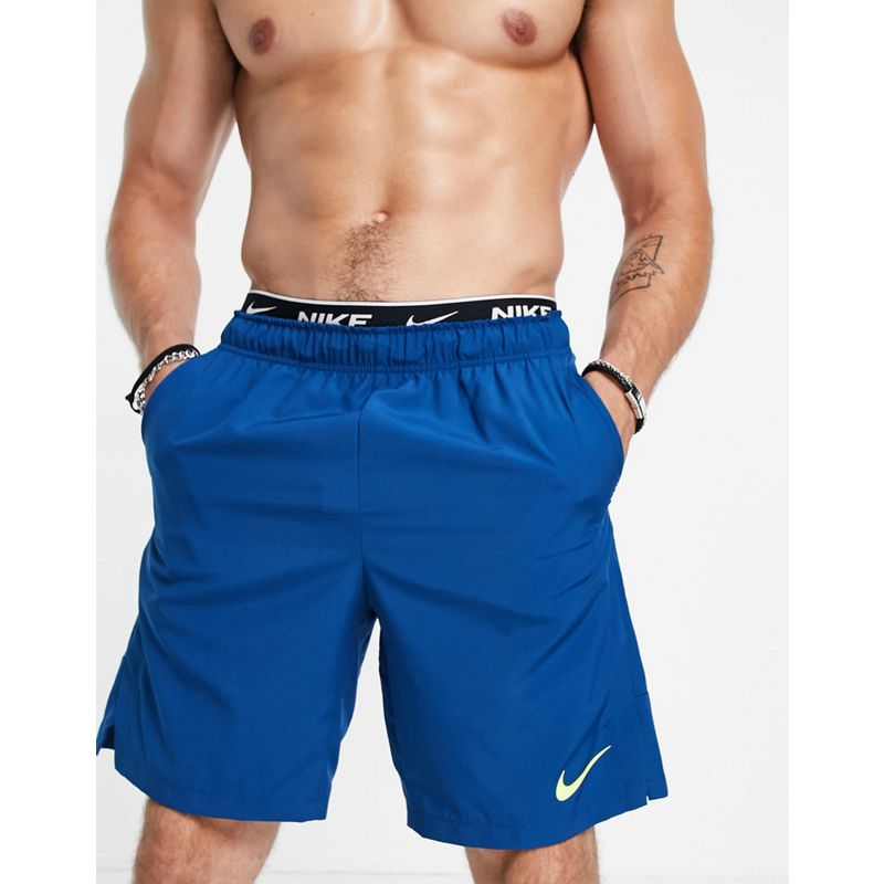 Palestra e allenamento Activewear Nike Training - Flex - Pantaloncini blu