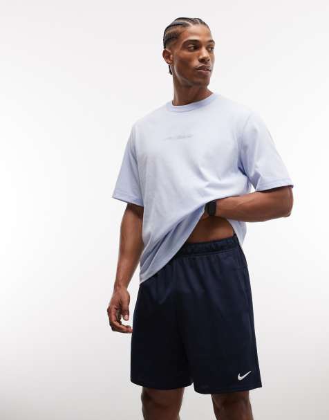 Nike Training - Flex - Short 7 pouces en tissu Dri-FIT - Bleu marine - view 1