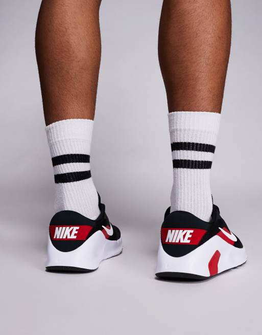 Nike Training Flex sneakers in black and red, 3 of 5