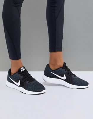 Nike Training Flex Sneakers In Black | ASOS