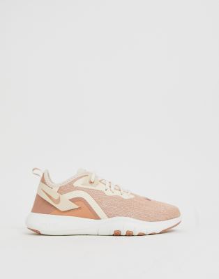 nike training flex rose gold