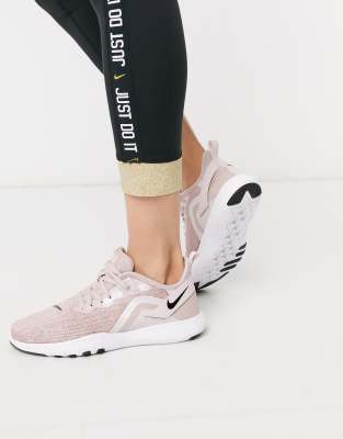 nike training flex rose gold