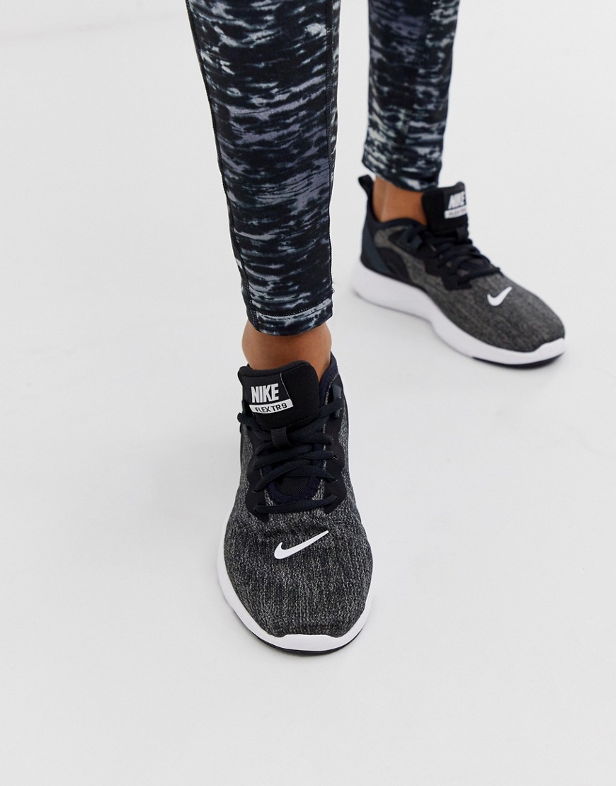 Nike Training Flex Trainers In Black