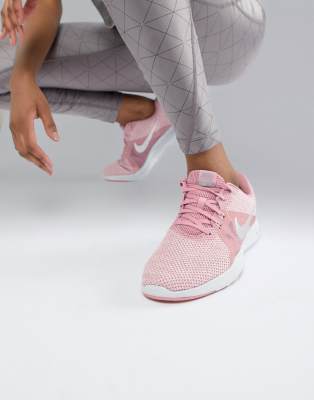 nike flex pink trainers