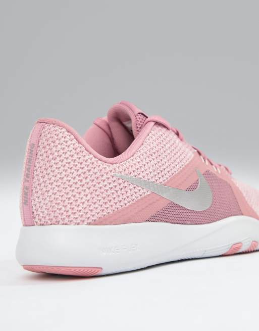 Nike training flex 2025 trainers in pink