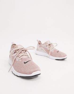 nike training flex trainers in pink