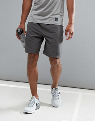 nike flex shorts grey