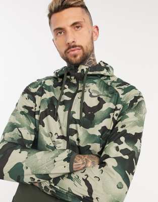 nike camo training jacket