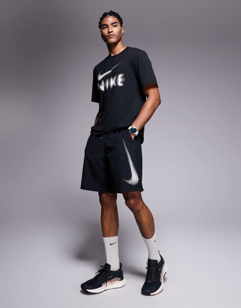 Nike Training – Form Dri-FIT – Czarne szorty o długości 9 cali - view 1