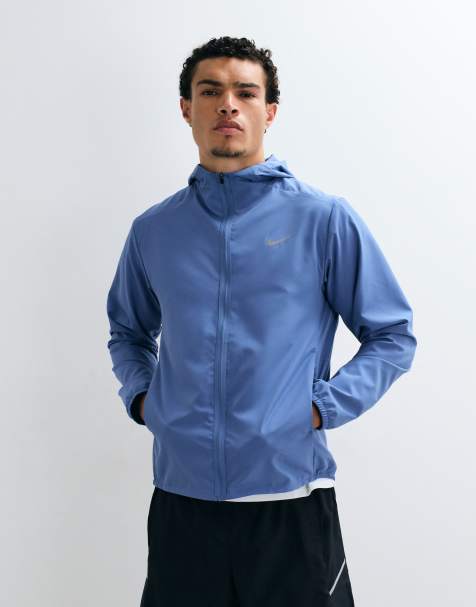 Nike Training Form Dri-FIT hoodiejack in blauw - view 1