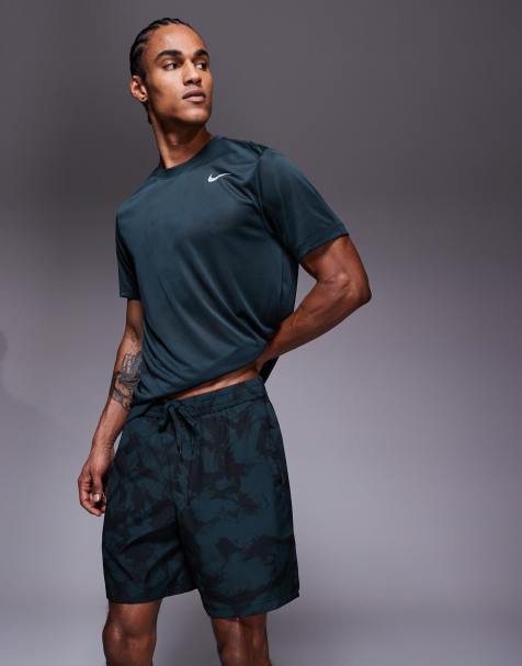 Nike Training - Form - Short Dri-FIT 7 pouces - Noir imprimé - view 1