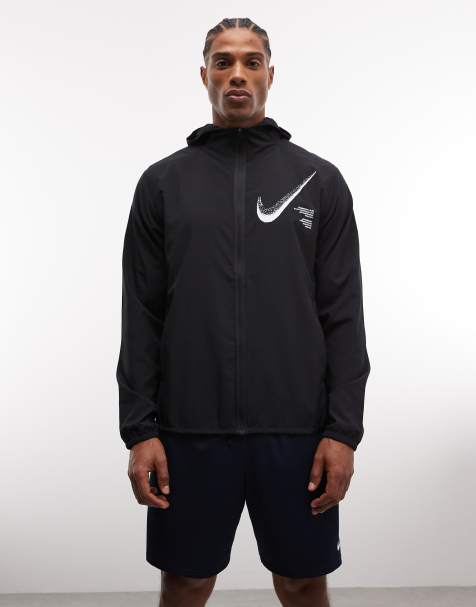 Nike Training Form zip up hoodie in black - view 1