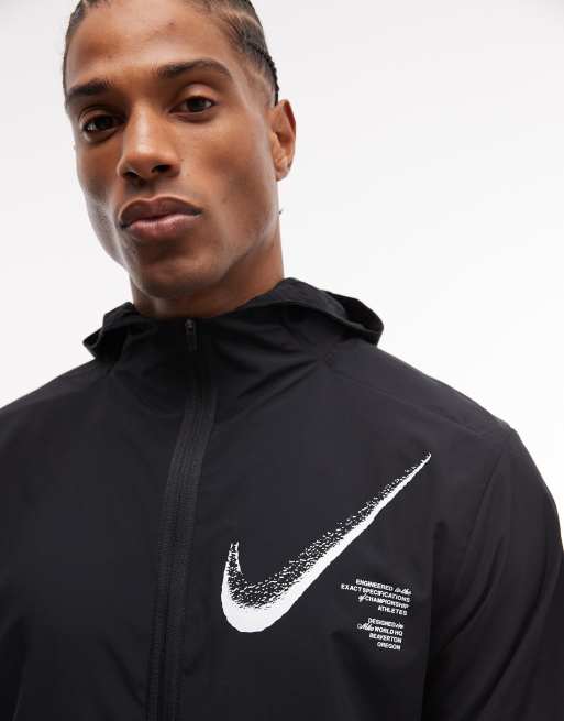 Nike Training Form zip up hoodie in black , 2 of 5