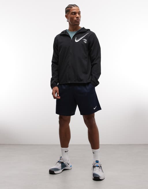 Nike Training Form zip up hoodie in black | ASOS