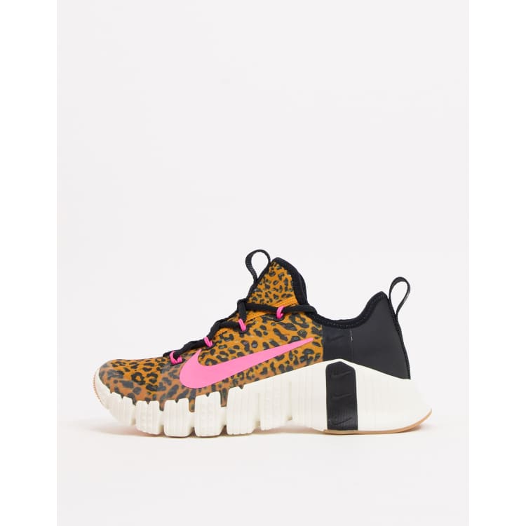 Nike free outlet leopard print