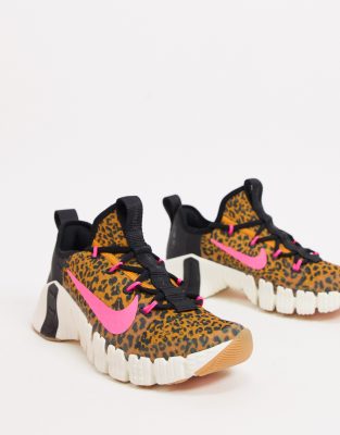 nike trainers with leopard print