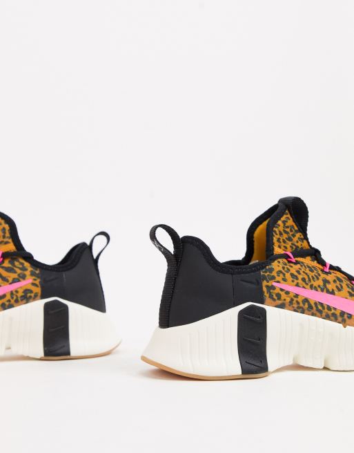 Nike Training Free Metcon 3 in leopard print | ASOS