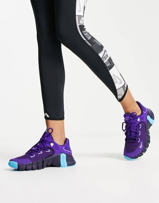 Nike Training Free Metcon 4 Sneaker in Lila ASOS