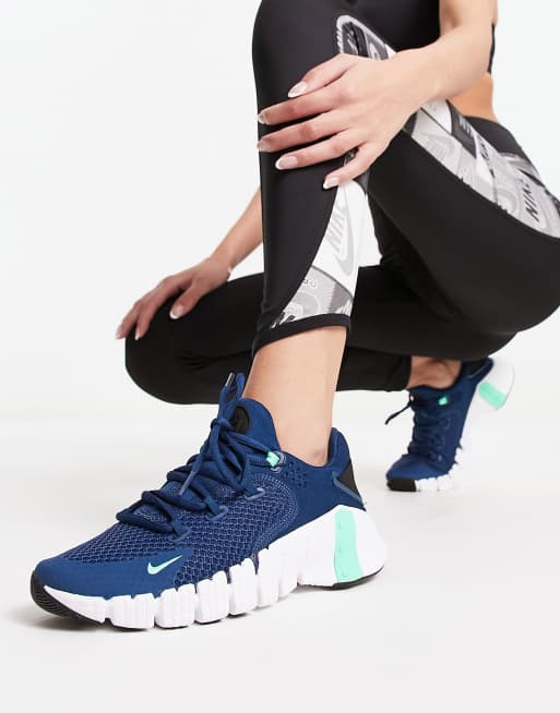 Nike Training Free Metcon 4 trainers in blue ASOS