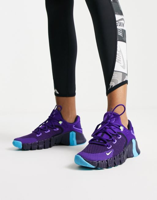 Nike Training Free Metcon 4 trainers in purple